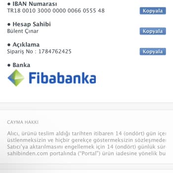 E-ticaret Marka Taklidiyle Dolandırıcılık Sahibinden Param Güvende İle Özel İlan Sonra Ürün Gelmedi