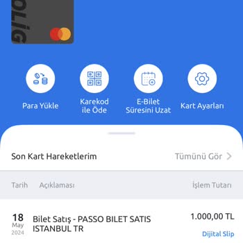 Passolig Kart Para Yükleme
