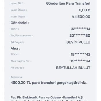 PayFix Şikayetimi Arz Ederim