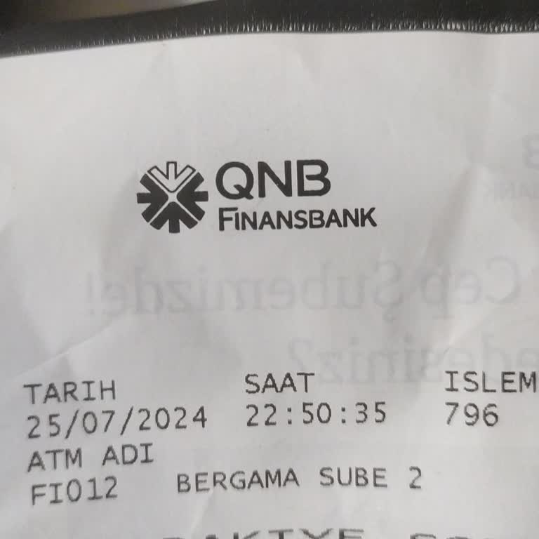 Enpara ATM Paramı Yuttu (QNB ATM'si)