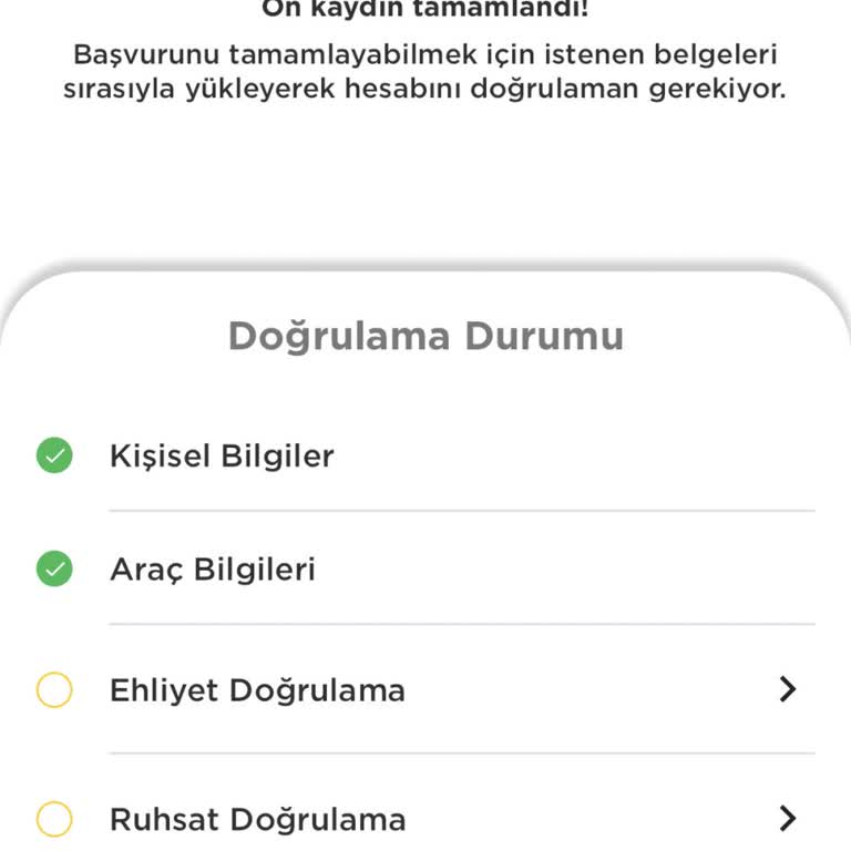 Martıtag Sürücü Platformunda Araç Değiştirememe