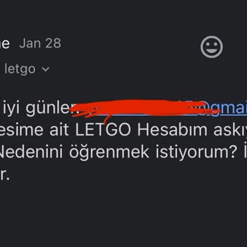 Letgo Sebepsizce Hesabımı Engelledi