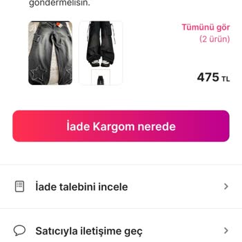 Gardrops İade Param Geri Verilmiyor