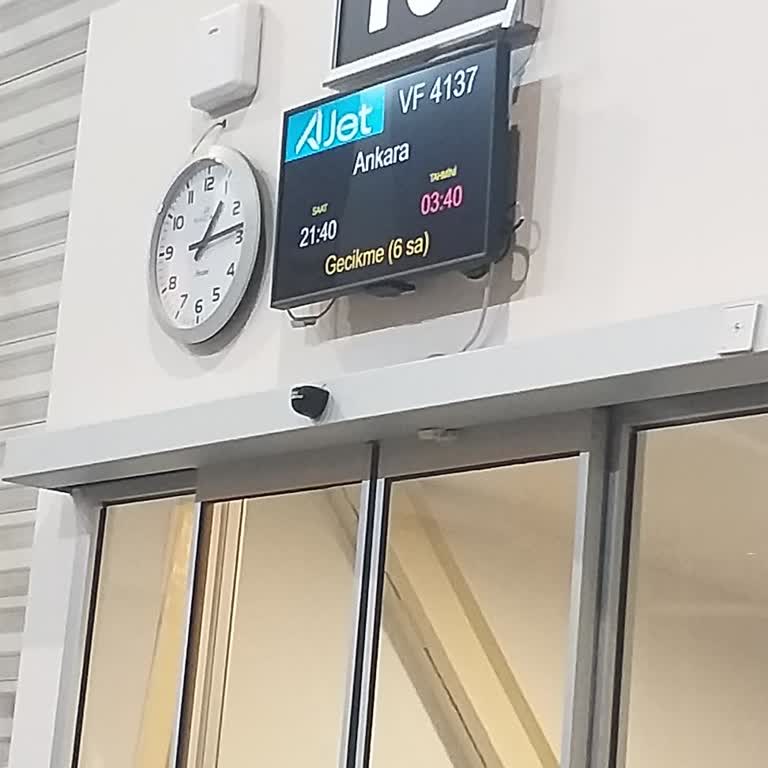 Ajet (Anadolu Jet) Havaalanında Zaman Pazarlığı