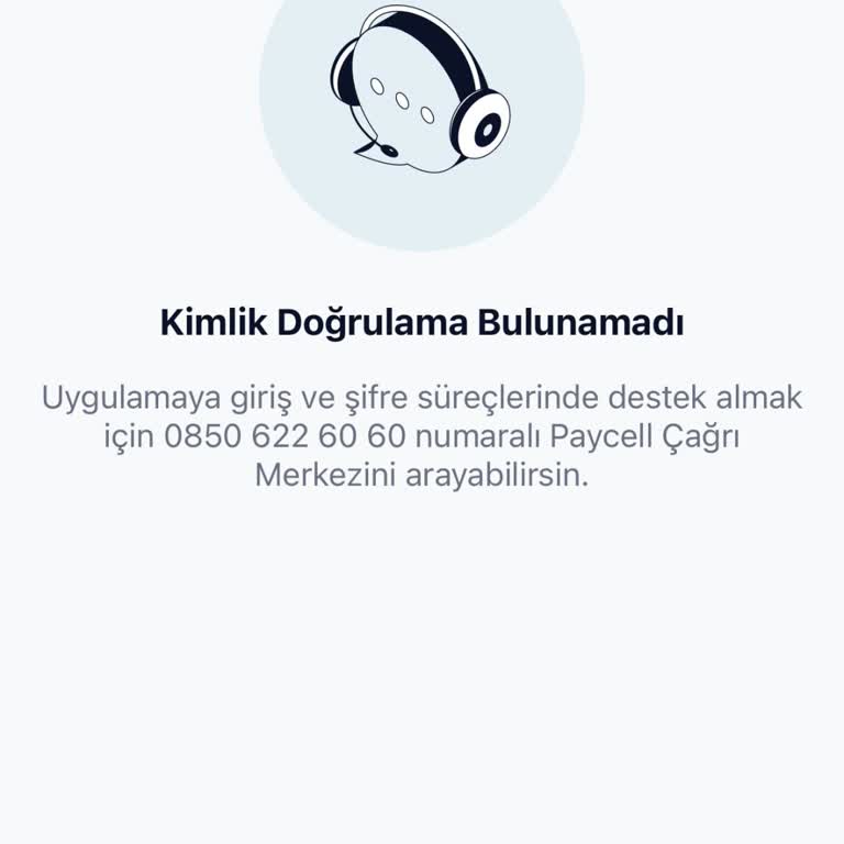 Paycell Uygulamasına Giriş Yapamıyorum