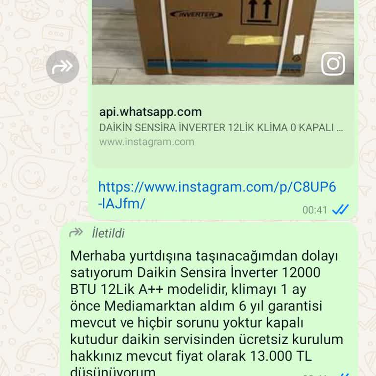 Sahibinden Üzerinden Klima Alımında Yaşanan Sorunlar