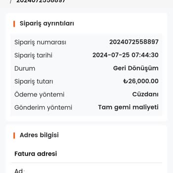 Trendyol Cüzdan Kullanımı Sonrası Yaşanan Mağduriyet