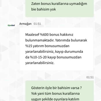 Tipobet'te Kazanınca Yatırım Bonusu Vermiyorlar