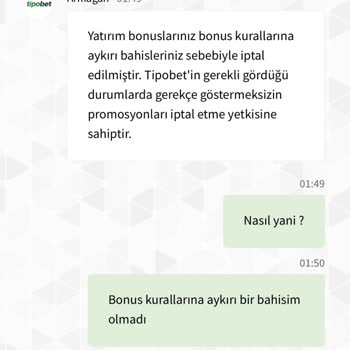 Tipobet'te Kazanınca Yatırım Bonusu Vermiyorlar