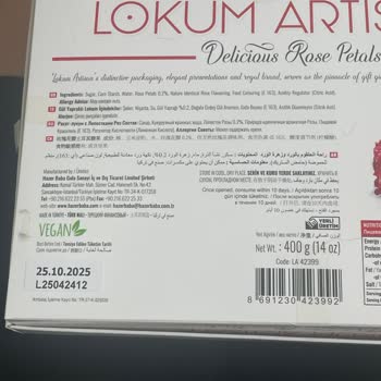 İGA İstanbul Havalimanı İstanbul. Hav. Duty Free Hazer Baba Küflü Lokum Şikayeti