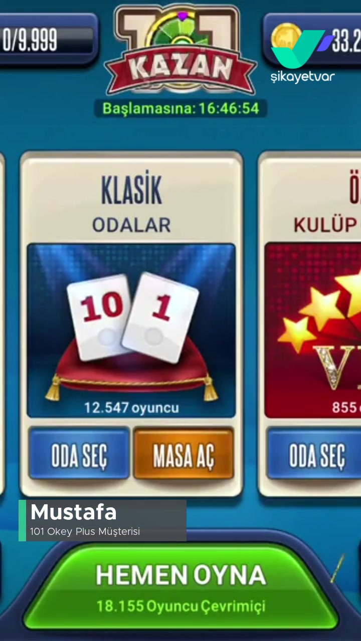 101 Okey Plus Reklam İzleyememe Ve Ücretsiz Çip Görevlerini Yapamama! videonun kapak resmi