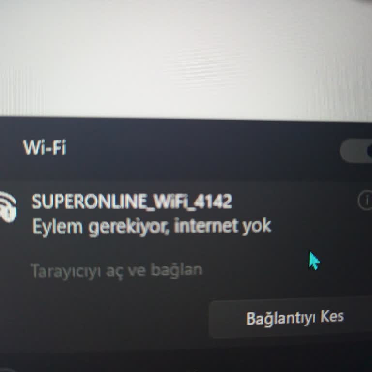 Superonline İnternet Bağlanma Problemi