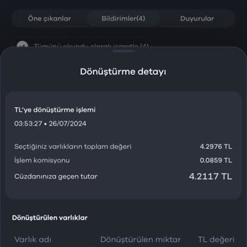 Paribu Cüzdanda Gözükmeyen Para