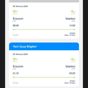 AJet (Anadolu Jet) Habersiz Bilet Tarihimin Değiştirilmesi