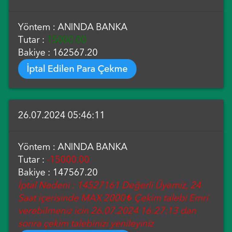 Betpark Pet Park'ta Para Çekme Problemleri Ve Müşteri Hizmetleri Sorunları