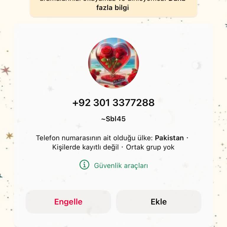 WhatsApp'tan Yabancı Numaradan Mesaj Bomeyyg.com