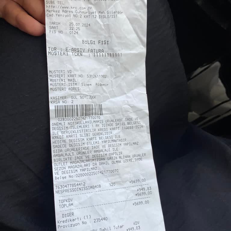 Karaca Züccaciye Mağazadan Hediye Ürün Verilmediği İçin Şikayet