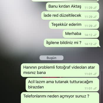 Satın Alınan Halının Renk Ve Kalite Sorunları