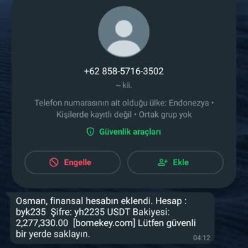 WhatsApp İletişim Bilgilerimin Dağıtılması Ası Ve Paylaşılması Hk.