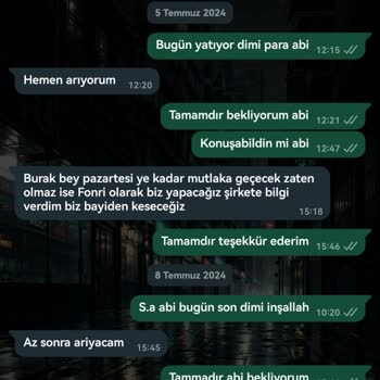 Fonri Türkiye Fonri Ürünlerini İade Ettim Parayı Vermiyorlar