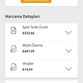 Vodafone Pay Para İadesi Faturama Yansıtılmadı