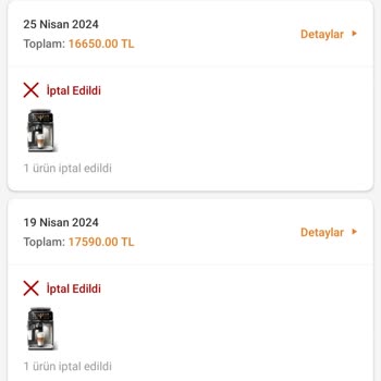 Trendyol Tarafından Gönderilmeyen Ürünlerim