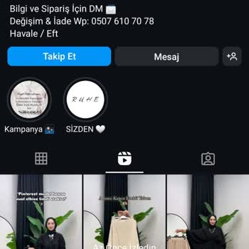 Ruhe Moda Instagram Hesabı