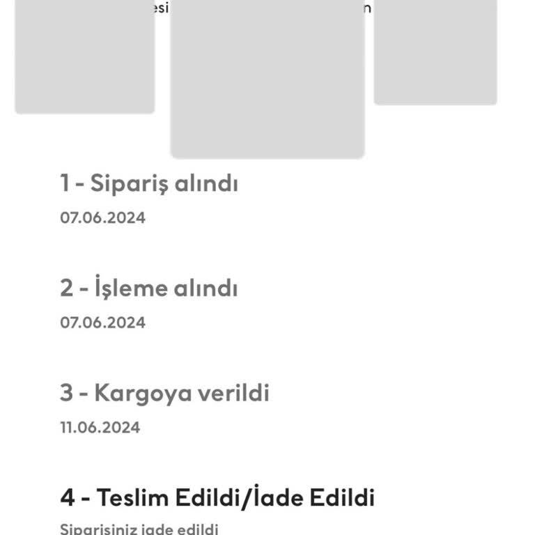HM İade Ettiğim Ürünü 1 Aydır Para İadesini Yapmıyor