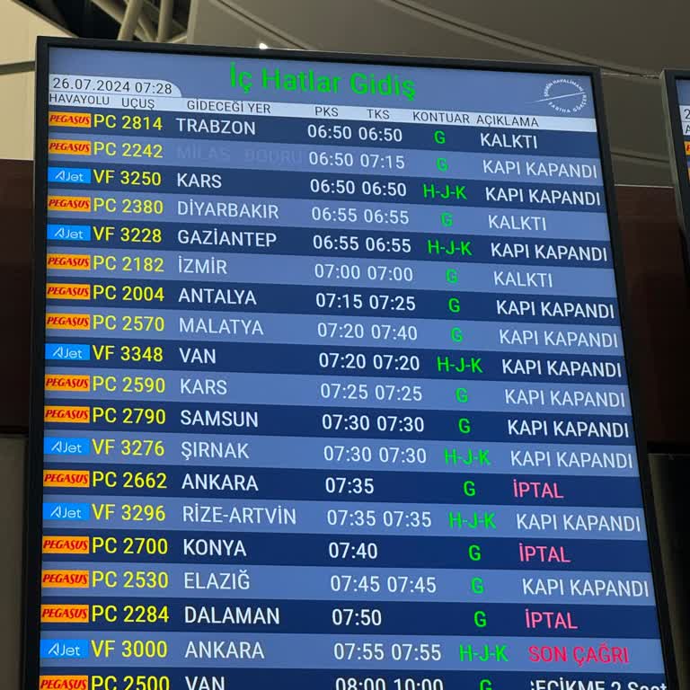 Anadolu Jet Uçak Kapısından İnsanları Geri Çevirmesi Ve Mağdur Etmesi