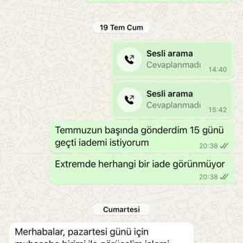 Kocatepe Kahve Evi Yanlış Ürün İadesinde Sorun Ve İlgisizlik
