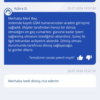 TurkNet Nakil İşlemi Sorunu