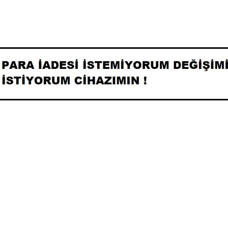 Samsung 45 W Adaptör Değişimi İstiyorum