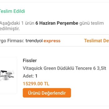 Fissler Düdüklü Tencerem Bozuk Çıktı