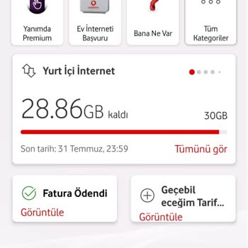 Vodafone Otomatik Ödeme Talimatı İle İlgili Sorun