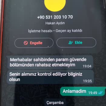 Sahibinden.com Üzerinden Yapılan İşlemde Güvenlik Sorunu