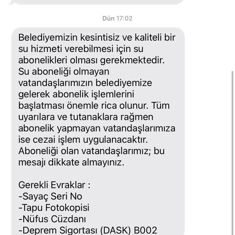 Turkcell B002 Kodlu Mesaj Numaramı Kaldıramıyorum