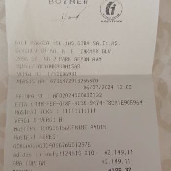 Boyner Ürünümü Teslim Et