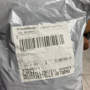 Sürat Kargo Sattığım Ürün İle İade Edilen Ürün Farklı.