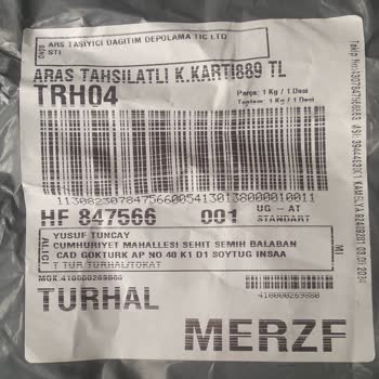 Siparis.onprost.net Faturasız Ve Sahte Ürün Şoku: Aras Kargo Mağduriyeti