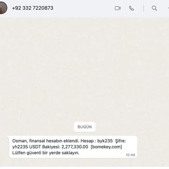 WhatsApp Bomekey.com WhatsApp Gizlilik İhlali