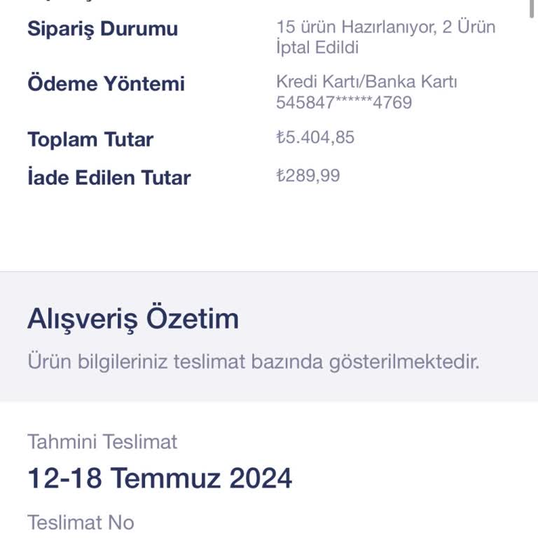 Penti.com Ürün Tedarik Edilmedi