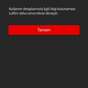 Vodafone Paketleri Çabuk Bitiyor