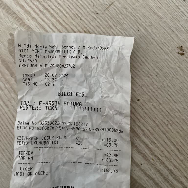 A101 QR Kod İle Ödeme Yapılan Ürünlerde Değişim Yapılmıyor!