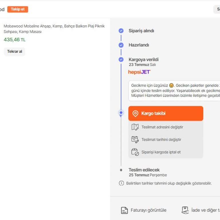 Hepsijet Kargo Teslim Etmeme
