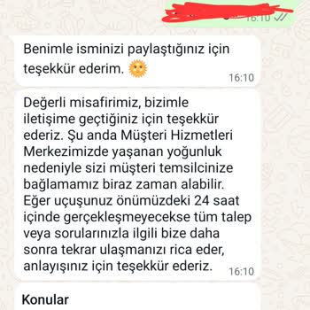 Sunexpress Online Check In Koltuk Seçimi Sorunu