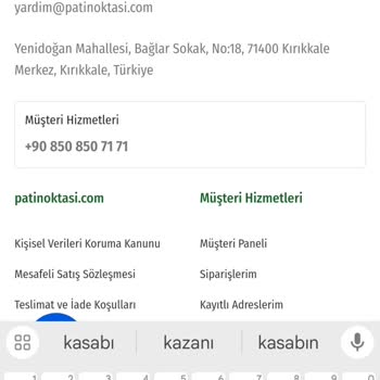 Pati Noktası Köpek Maması Siparişim Teslim Edilmedi Ve İletişim Kurulamıyor