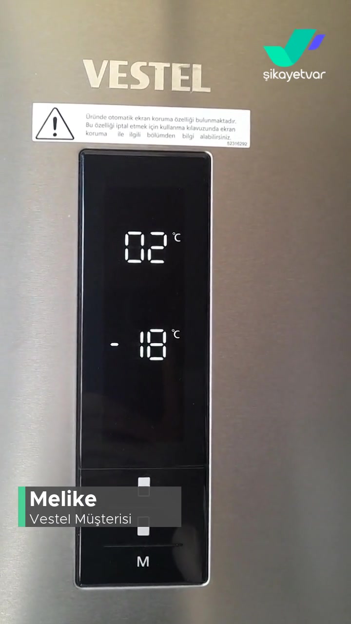 Vestel Buzdolabında Kırmızı Ünlem İşareti Şikayeti! videonun kapak resmi