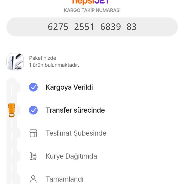 Hepsijet Kargoyu Bilgi Vermeden İptal Etmiş