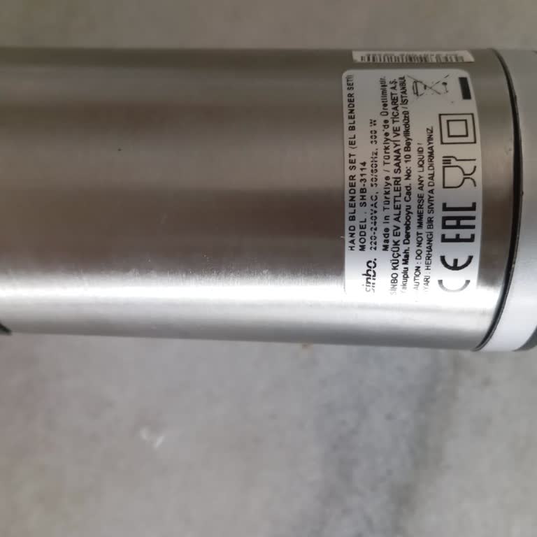 Sinbo Blender Seti Hayal Kırıklığı: 3 Kullanımda Bozuldu