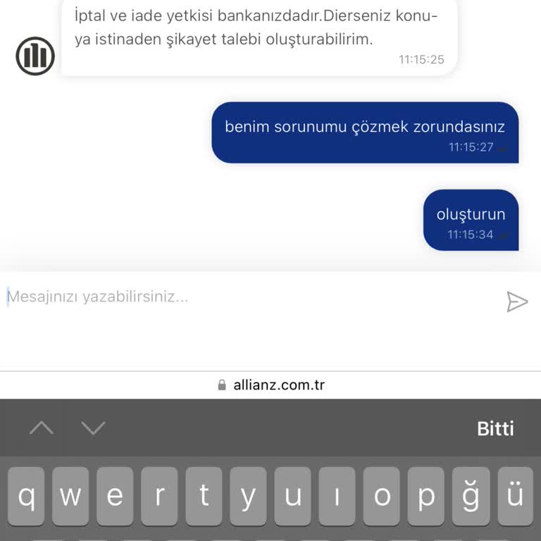 Yapı Kredi Bankası Paramı İade Etmiyor